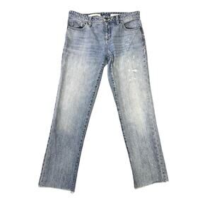 Pilcro & The Letterpress The Hyphen Denim Jean Size‎ 27, Light Wash, Cropped